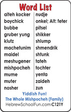 Load image into Gallery viewer, Yiddish Card Game - The Whole Mishpocheh (Family) C121Y
