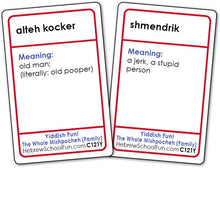 Load image into Gallery viewer, Yiddish Card Game - The Whole Mishpocheh (Family) C121Y