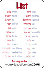 Load image into Gallery viewer, Transportation C209H