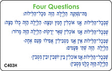 Load image into Gallery viewer, Passover - 4 Questions C403H