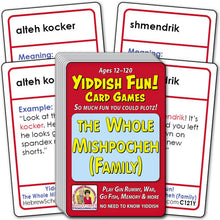 Load image into Gallery viewer, Yiddish Card Game - The Whole Mishpocheh (Family) C121Y