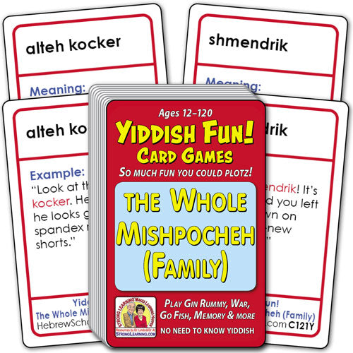Yiddish Card Game - The Whole Mishpocheh (Family) C121Y