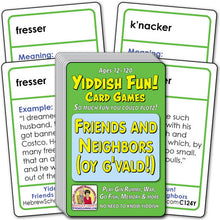 Load image into Gallery viewer, Yiddish Card Game - Friends and Neighbors C124Y