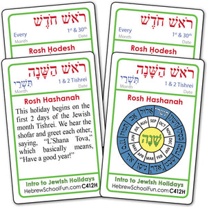 Introduction to Jewish Holidays C412H
